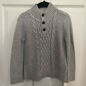 NWOT Size 3T gray cable knit sweater NWT from Oshkosh b’gosh